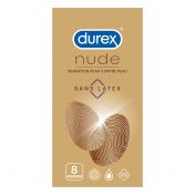 Durex Condom Nude latex free x8
