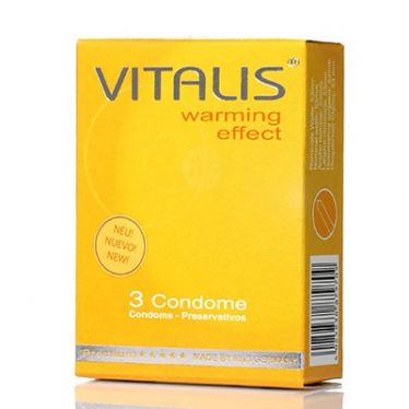 Vitalis Condoms Warming Effect x3