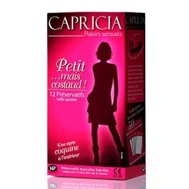 Capricia Condom Petit mais Costaud x12