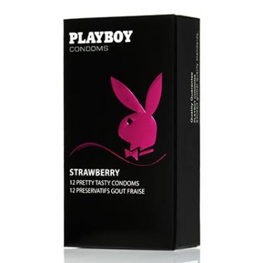 Playboy condom Strawberry x12