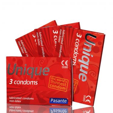 Pasante Unique Condoms 4x3